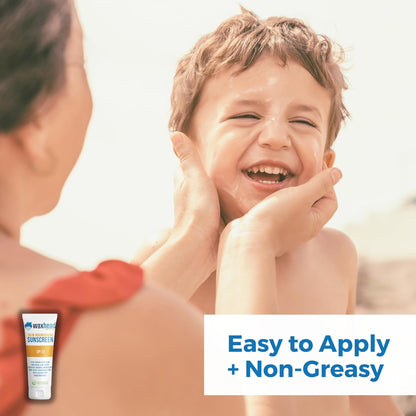 Waxhead Tinted Sunscreen for Face Sunscreen, Zinc Oxide Sunscreen, Kids Sunscreen Kids, Mineral Sunscreen, Zinc Sunscreen