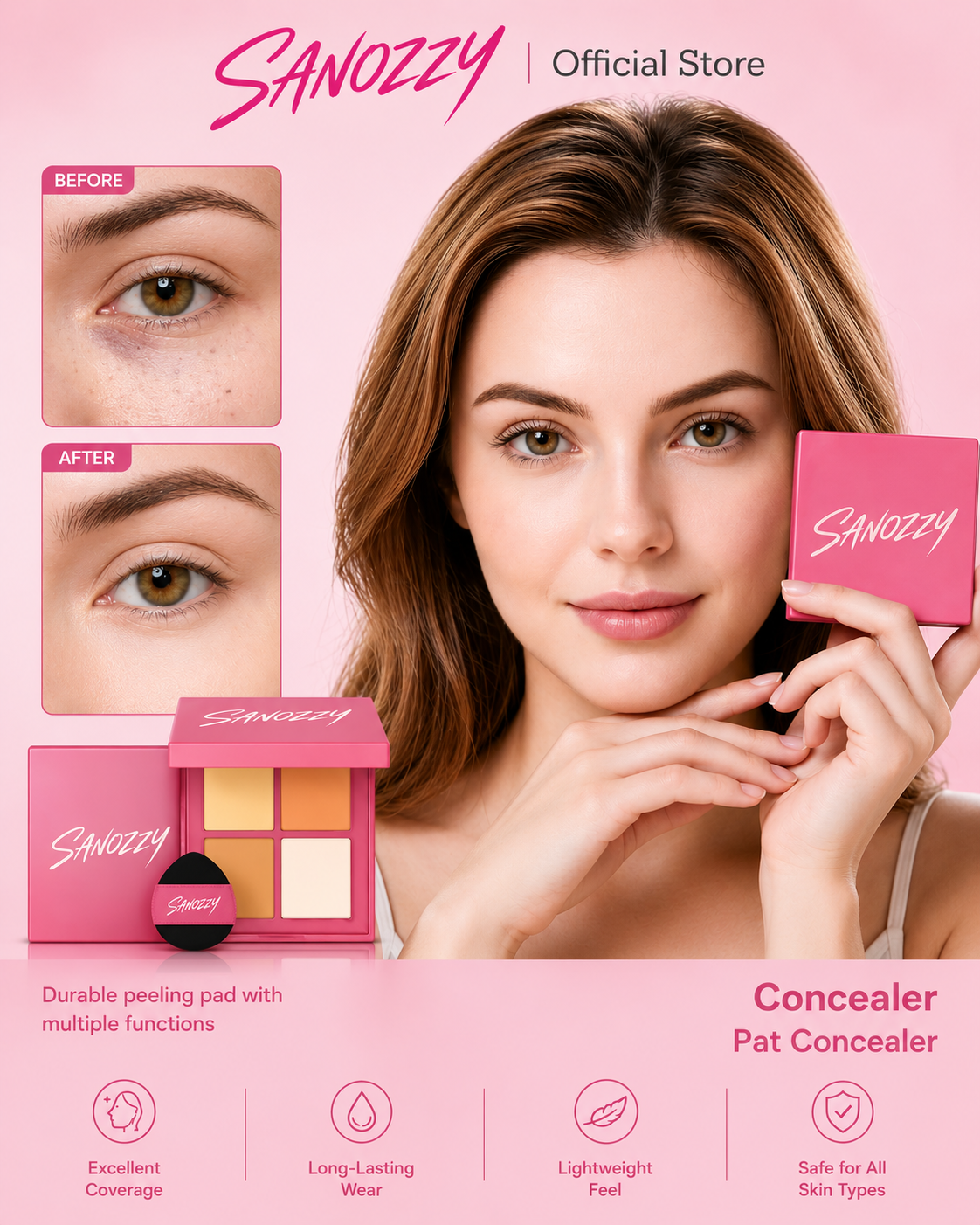 Color Correcting Concealer Palette