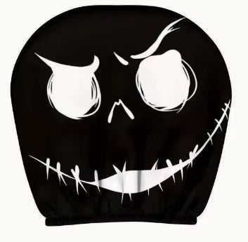 Graphic Car Headrest Cover