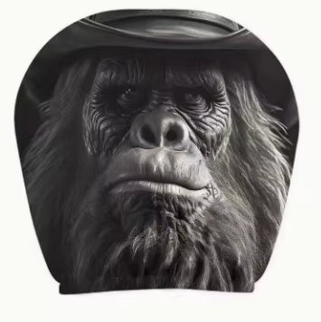 Graphic Car Headrest Cover