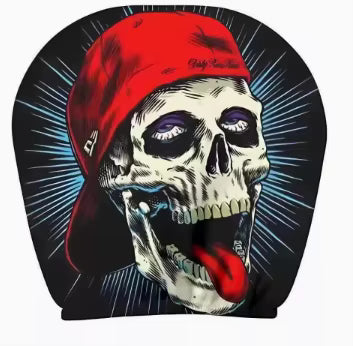 Graphic Car Headrest Cover