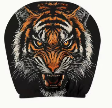 Graphic Car Headrest Cover