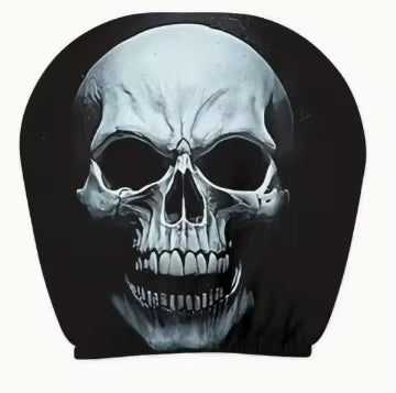 Graphic Car Headrest Cover