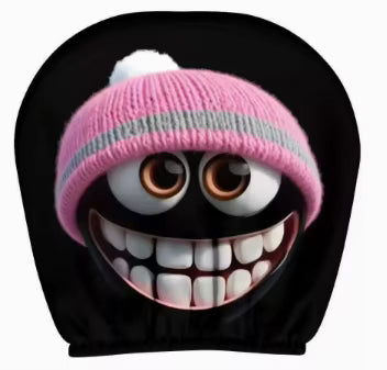 Graphic Car Headrest Cover