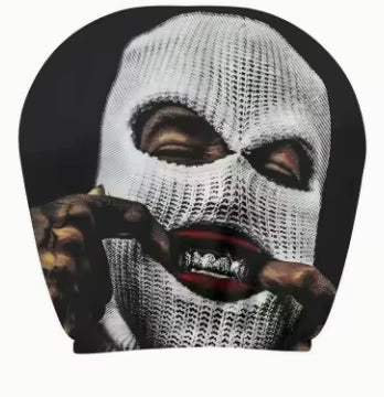 Graphic Car Headrest Cover