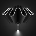 Automatic Open Close Reverse 3-folding Sun Protection