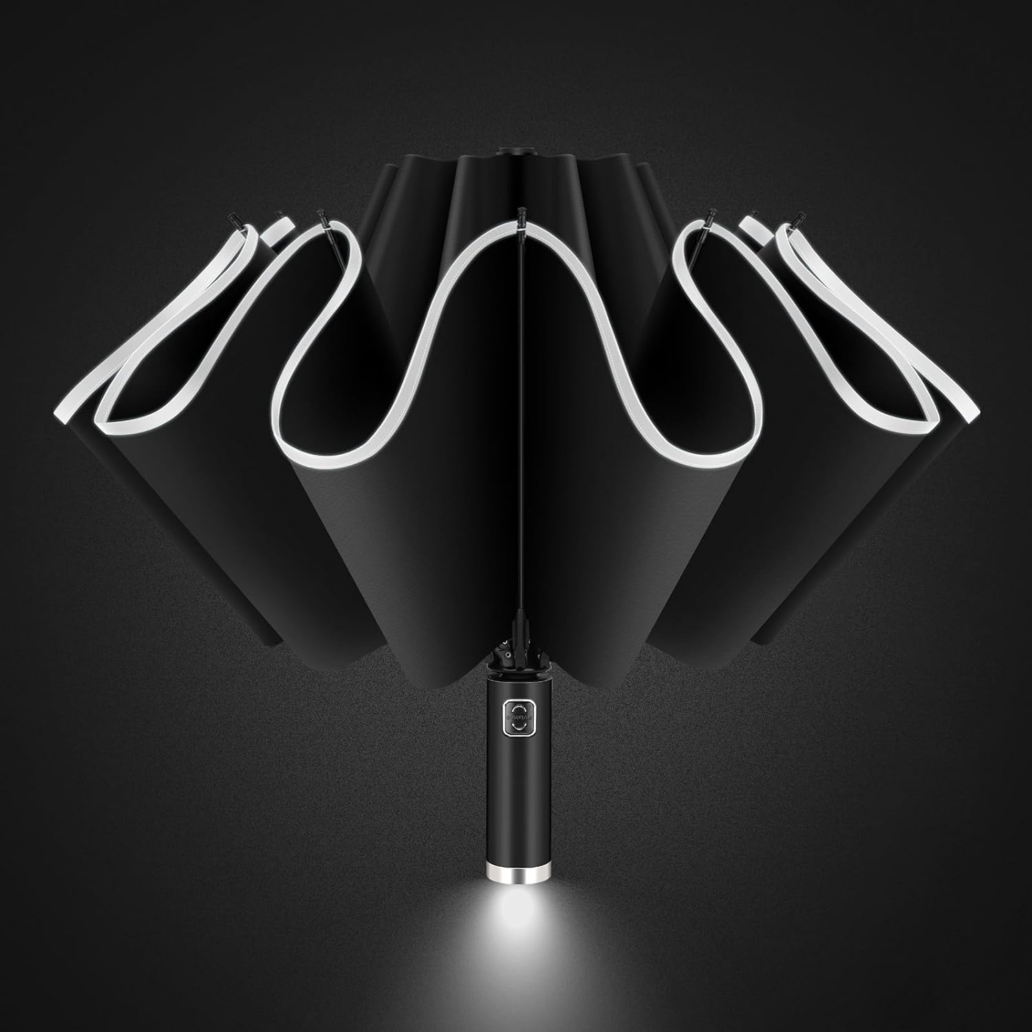 Automatic Open Close Reverse 3-folding Sun Protection