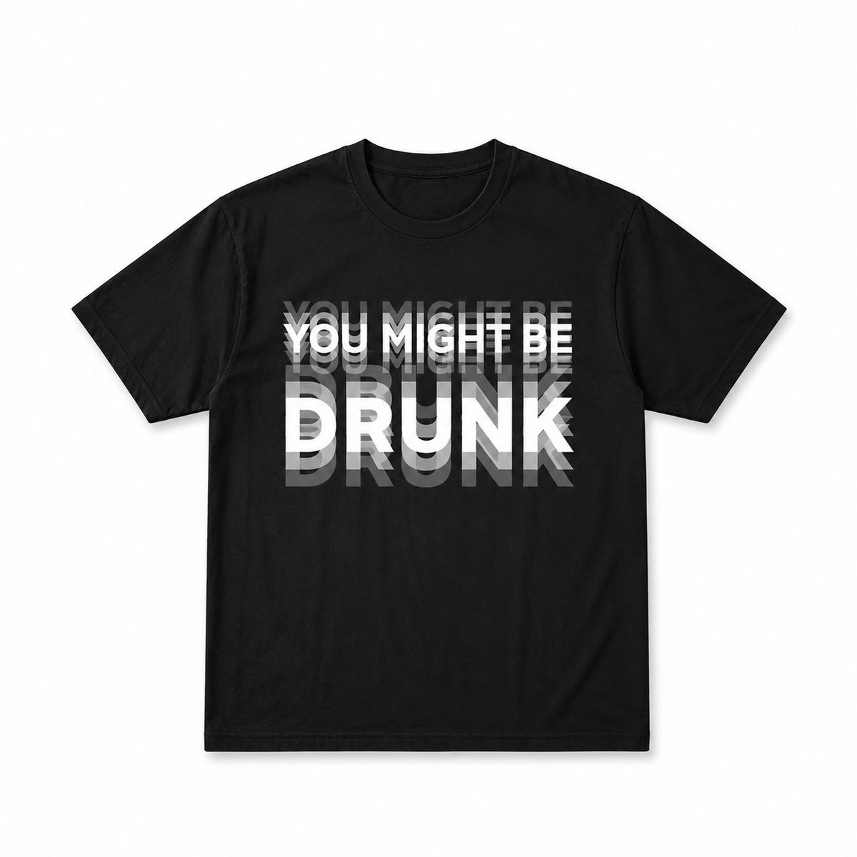 Funny Crew Neck Cotton Tee