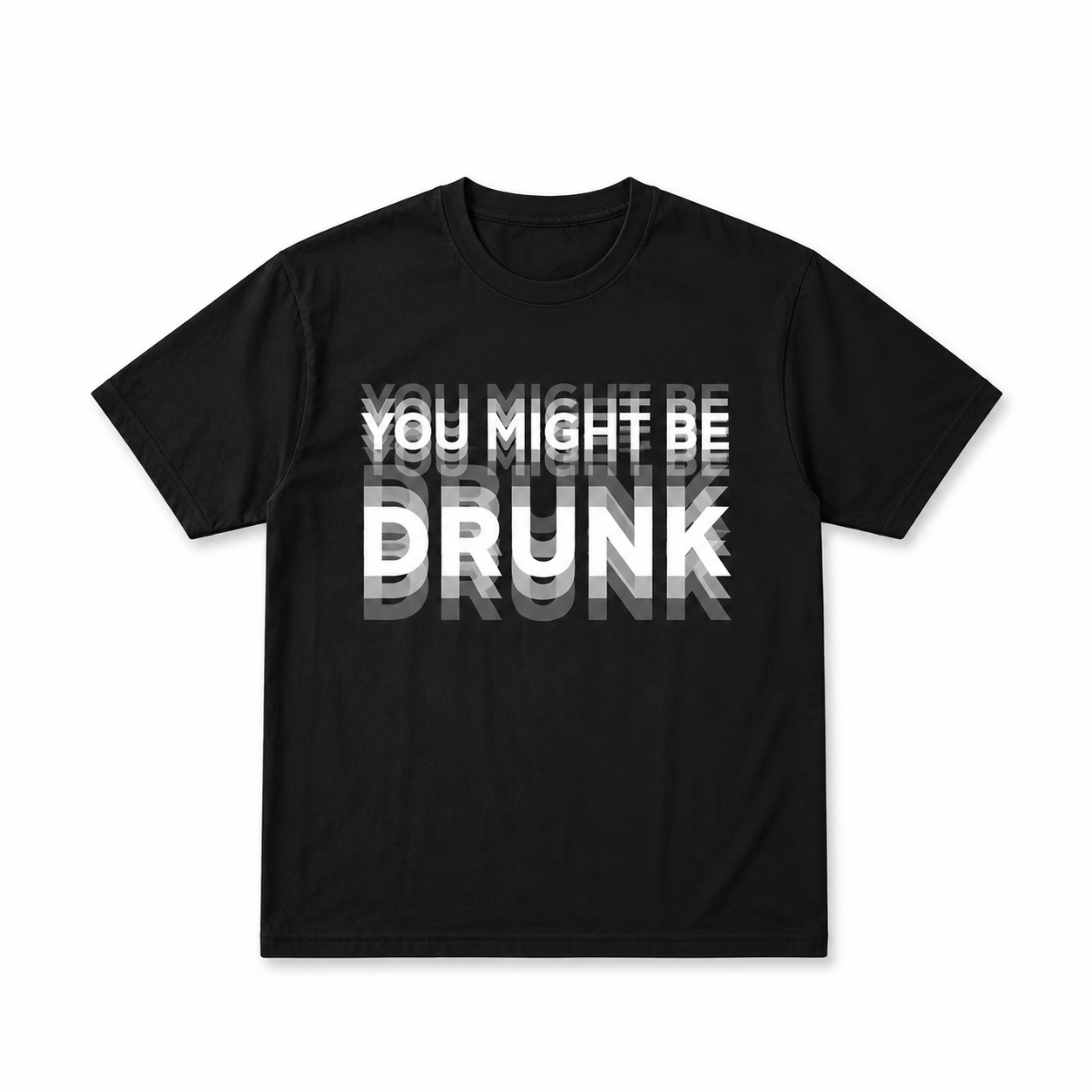 Funny Crew Neck Cotton Tee