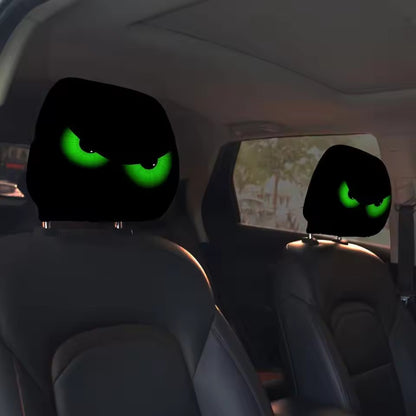 Car Headrest Cover Decor Big-eyed Cartoon