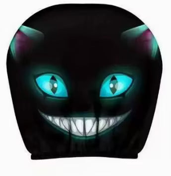 Graphic Car Headrest Cover