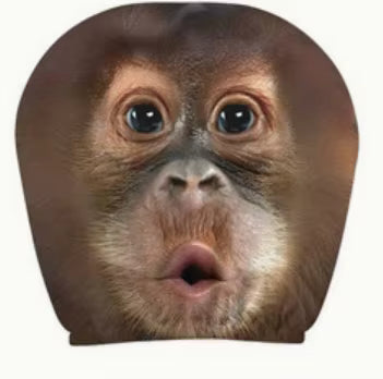 Graphic Car Headrest Cover