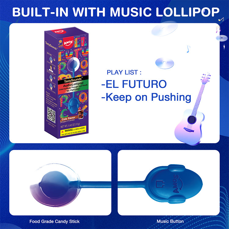 TastySounds Cola Music Lollipop