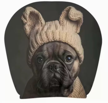 Graphic Car Headrest Cover