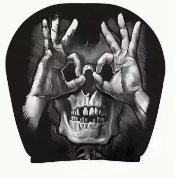 Graphic Car Headrest Cover