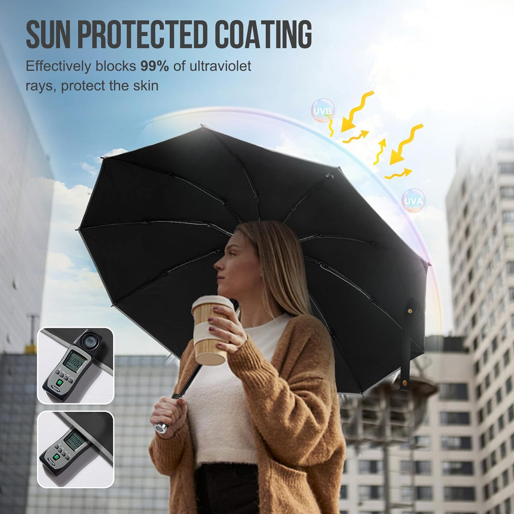 Automatic Open Close Reverse 3-folding Sun Protection