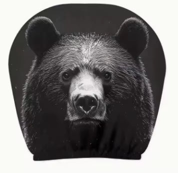 Graphic Car Headrest Cover