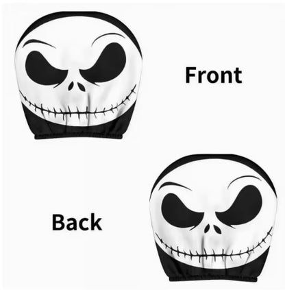 Graphic Car Headrest Cover