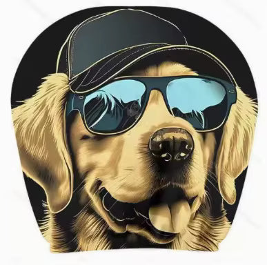 Graphic Car Headrest Cover