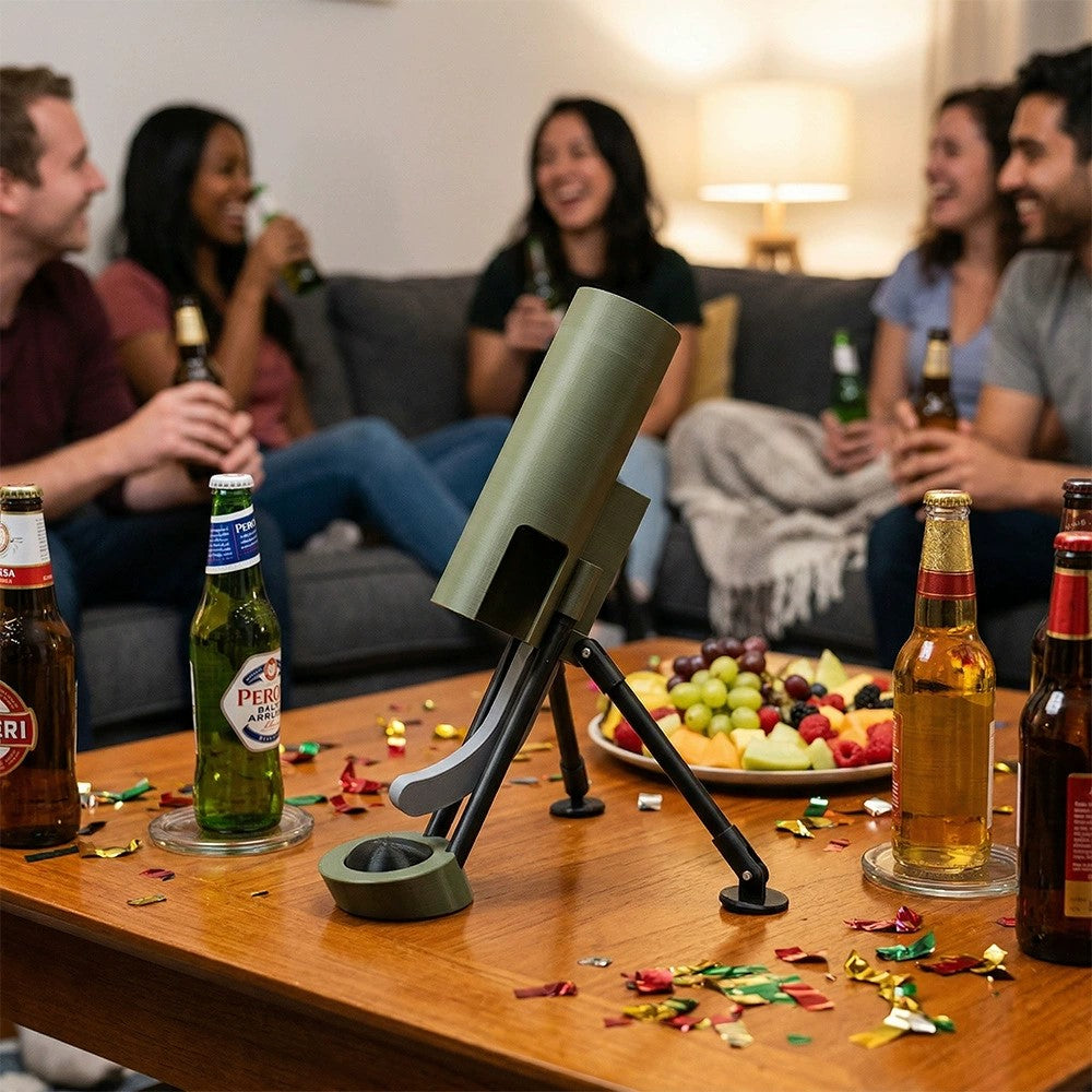 Beer Bottle Mortar Bottle Opener Tripod Mount