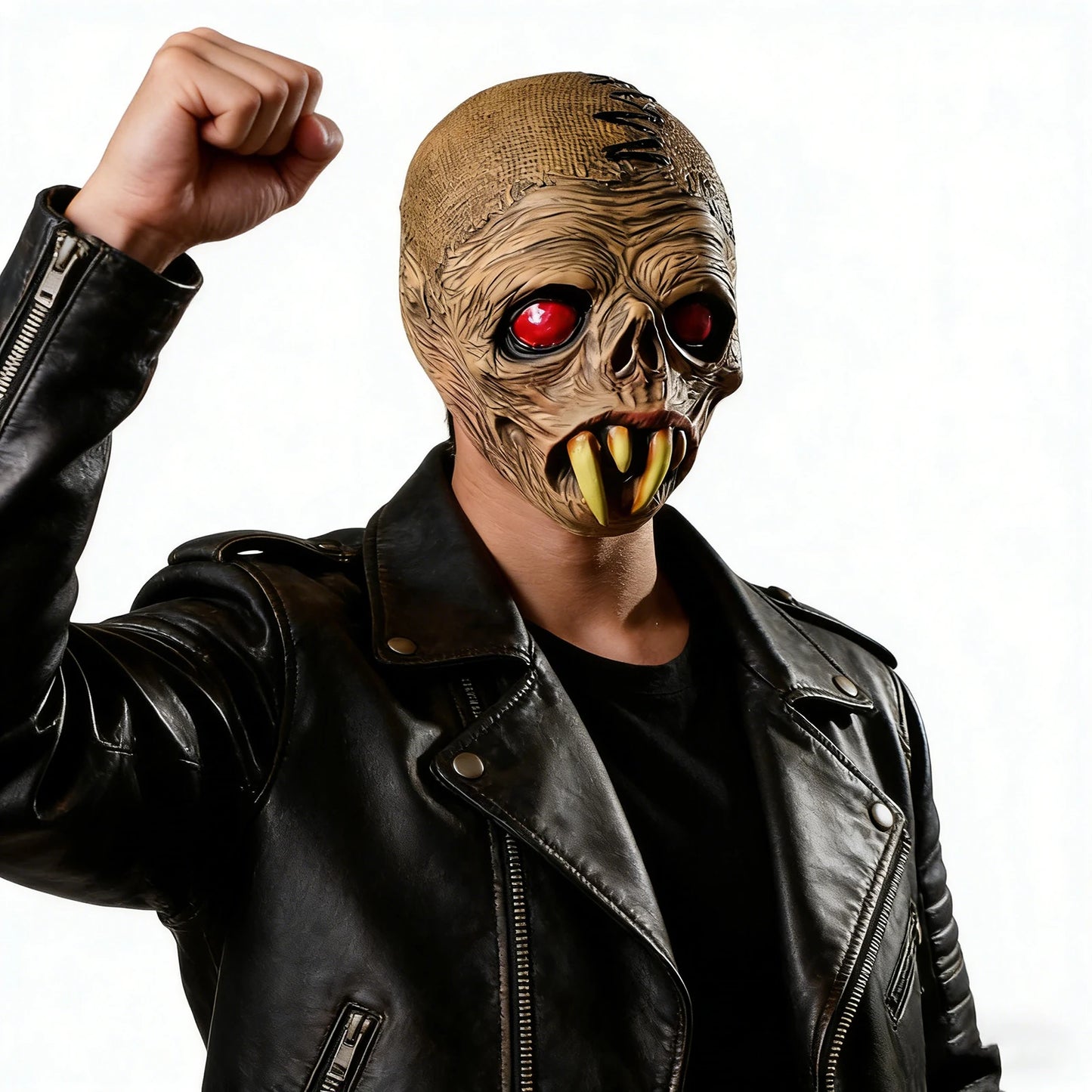 Scary Zombie Monster Mask – Realistic Full Face Halloween Costume