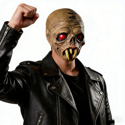 Scary Zombie Monster Mask – Realistic Full Face Halloween Costume