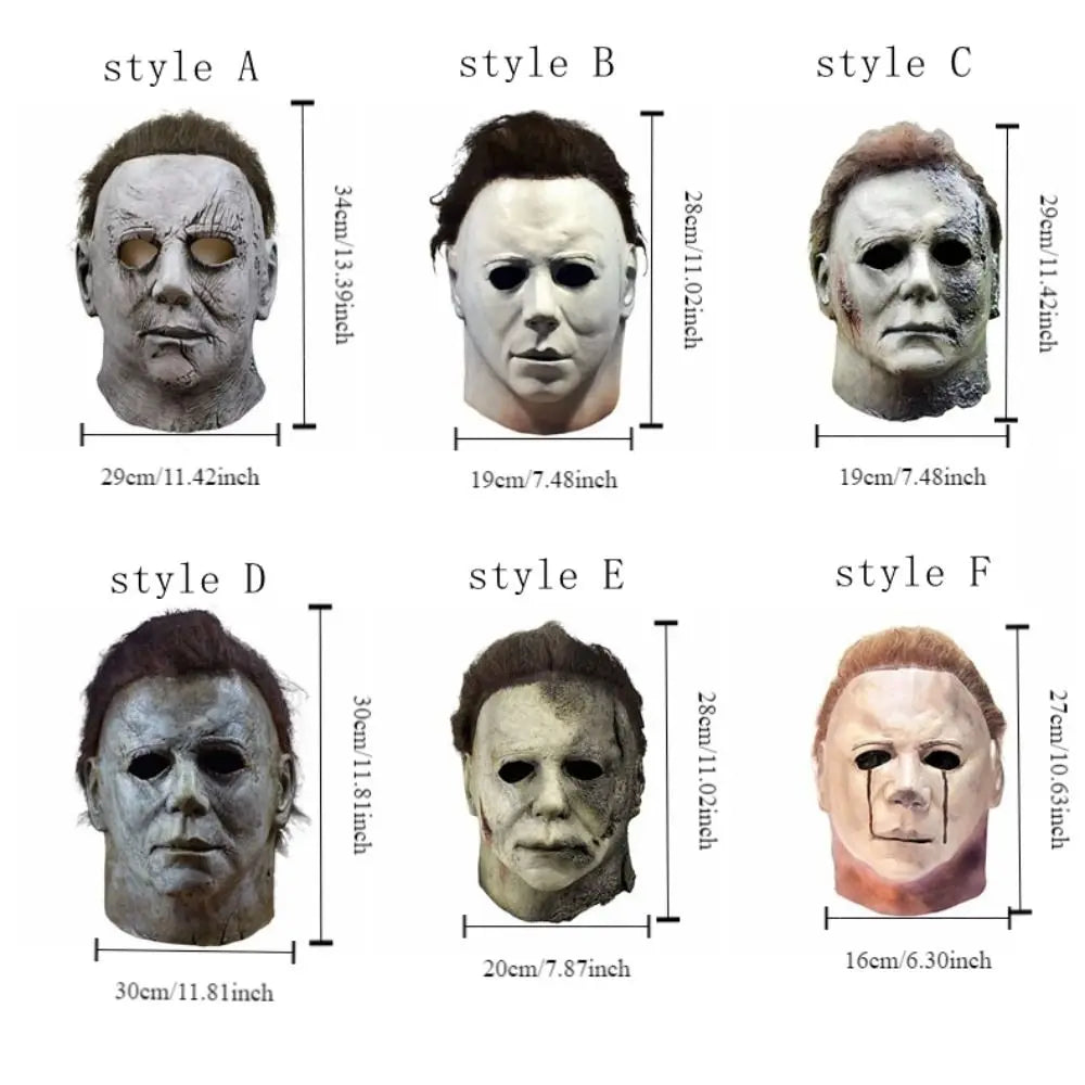 Classic Horror Mask – Realistic Full Face Latex Costume