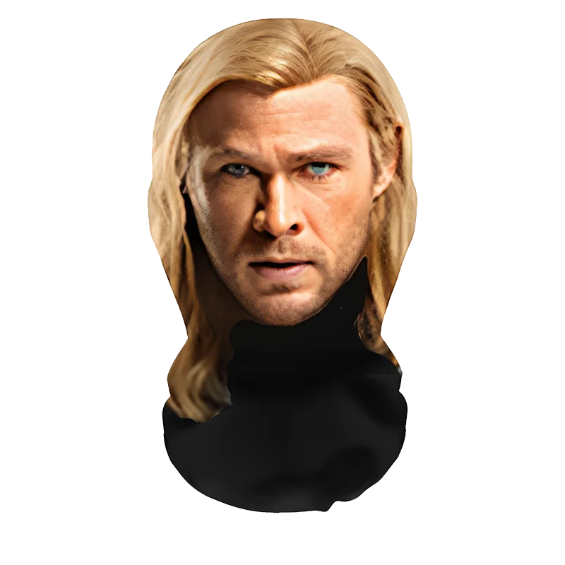 3D Realistic Full Face Mask – Funny Halloween Cosplay