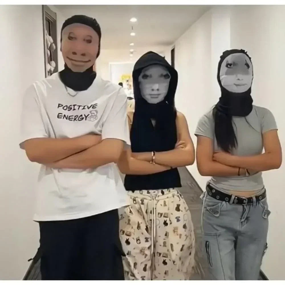 3D Realistic Full Face Mask – Funny Halloween Cosplay