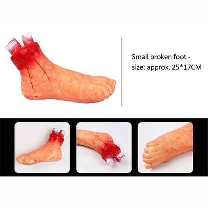 Bloody Severed Hand Prop – Realistic Halloween Decoration