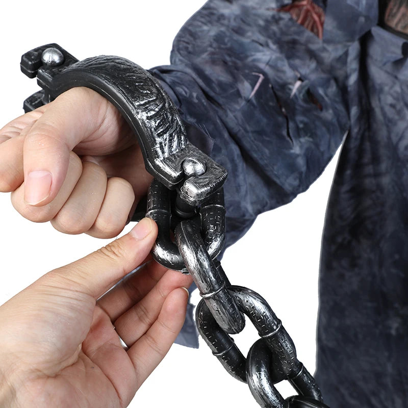 Halloween Fake Chains Set – Haunted House Horror Decoration