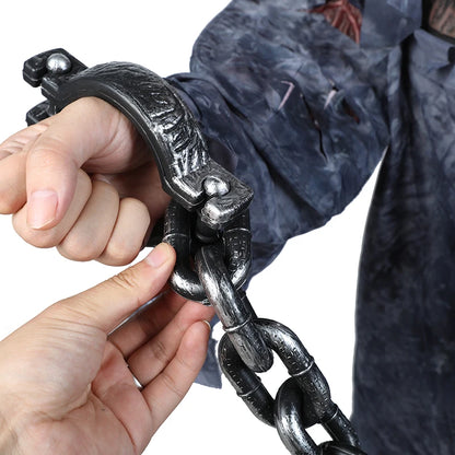 Halloween Fake Chains Set – Haunted House Horror Decoration