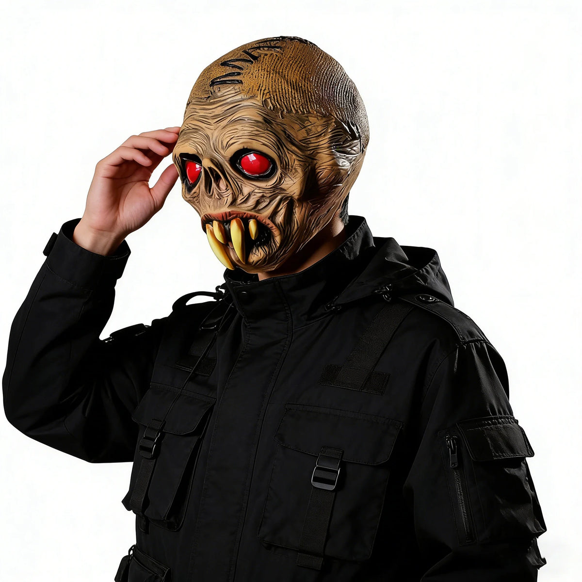 Scary Zombie Monster Mask – Realistic Full Face Halloween Costume