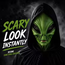 Alien Mask for Halloween & Cosplay