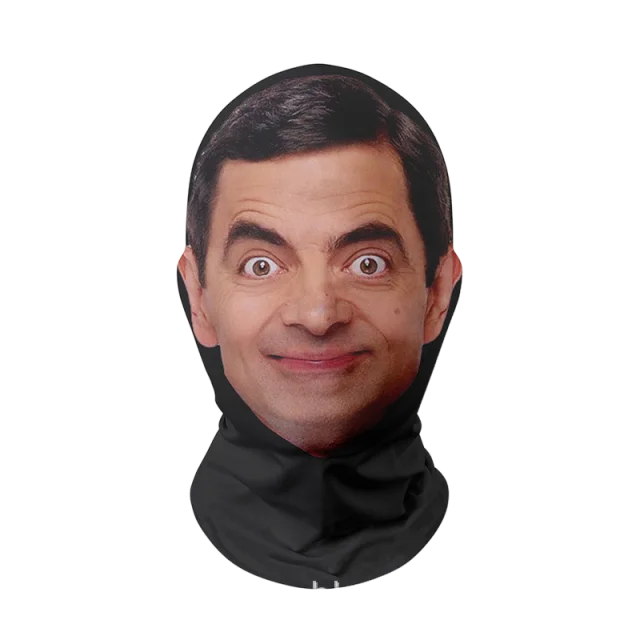 3D Realistic Full Face Mask – Funny Halloween Cosplay
