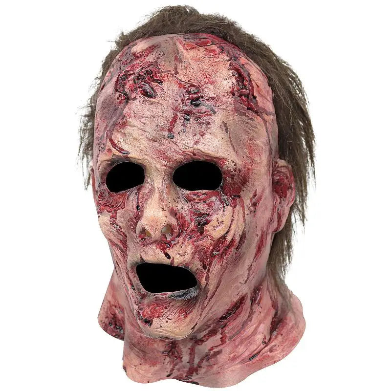 Realistic Bloody Clown Silicone Mask – Scary Halloween Costume