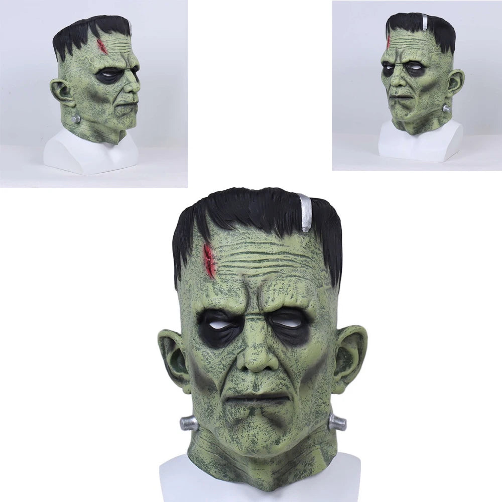 Frankenstein Monster Latex Mask – Realistic Halloween Costume