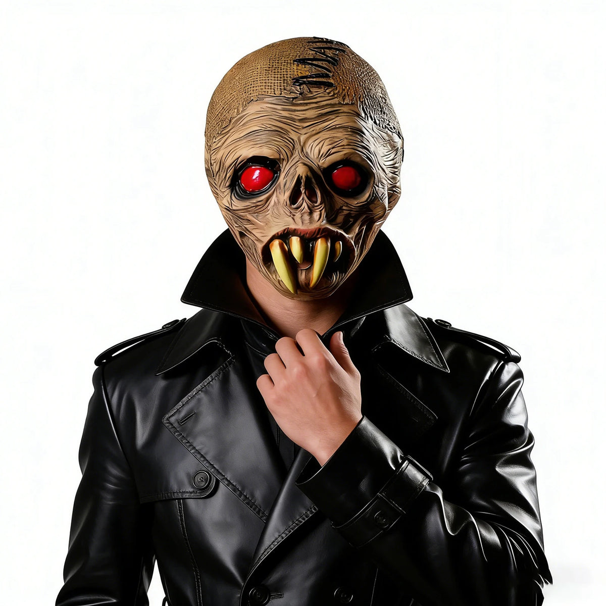 Scary Zombie Monster Mask – Realistic Full Face Halloween Costume