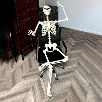 Life-Size Human Skeleton – Realistic Halloween Decoration