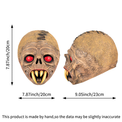 Scary Zombie Monster Mask – Realistic Full Face Halloween Costume