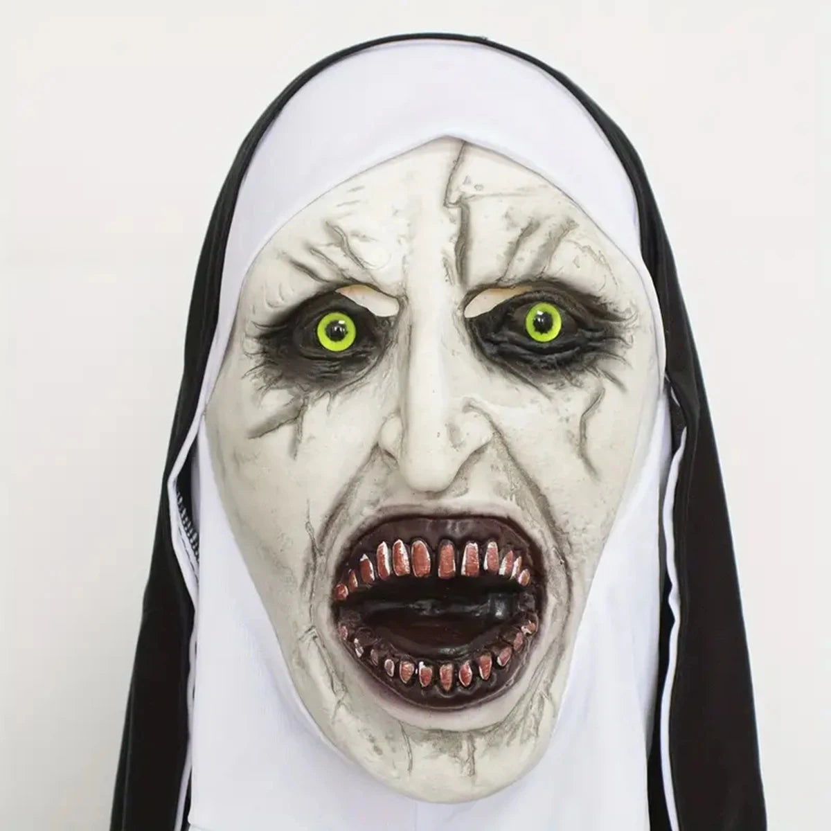 Bloody Scary Nun Mask – Horror Halloween Costume
