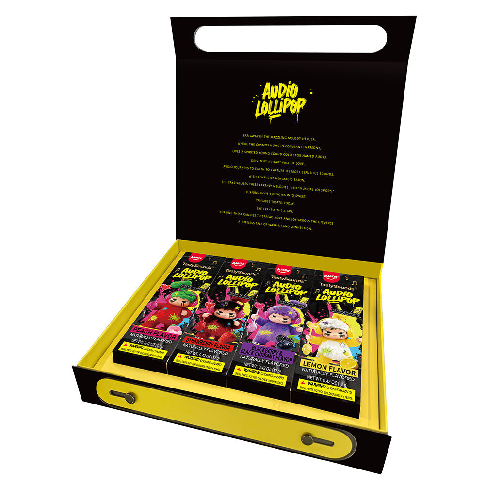 TastySounds Audio Music Lollipop 4 Flavor-Mix
