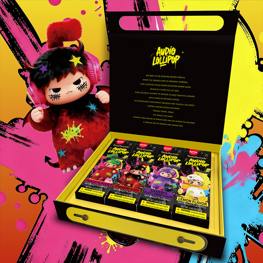 TastySounds Audio Music Lollipop 4 Flavor-Mix
