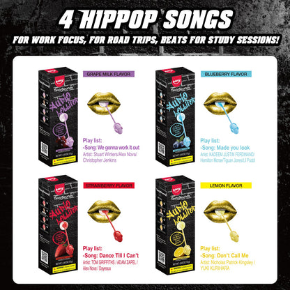 TastySounds - Hip Hop Music Lollipop 4 Flavor-Mix