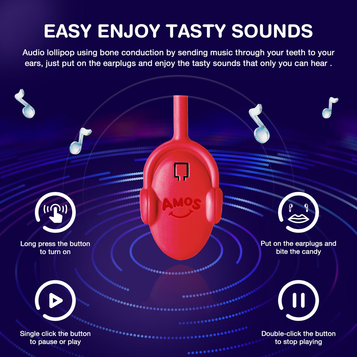 TastySounds - Music Lollipop 2 Flavor-Mix