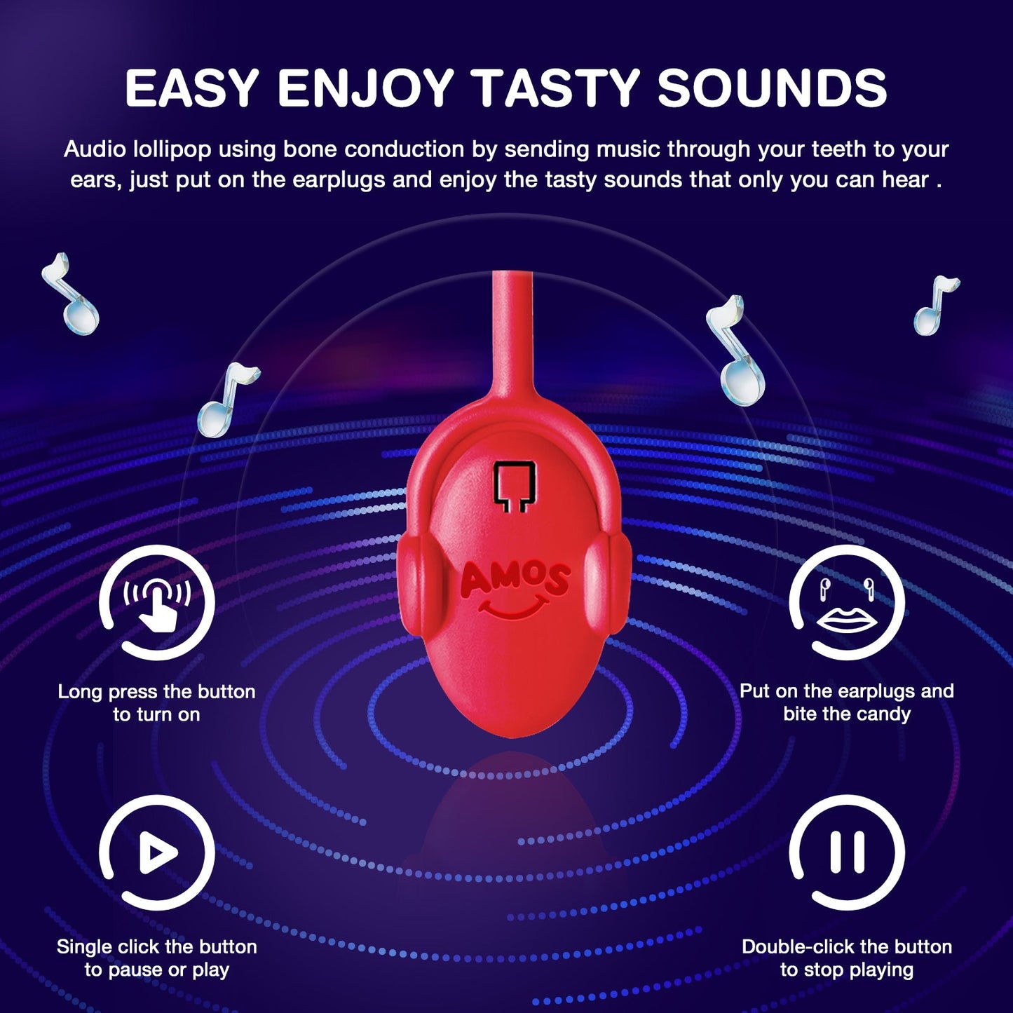 TastySounds - Music Lollipop 2 Flavor-Mix