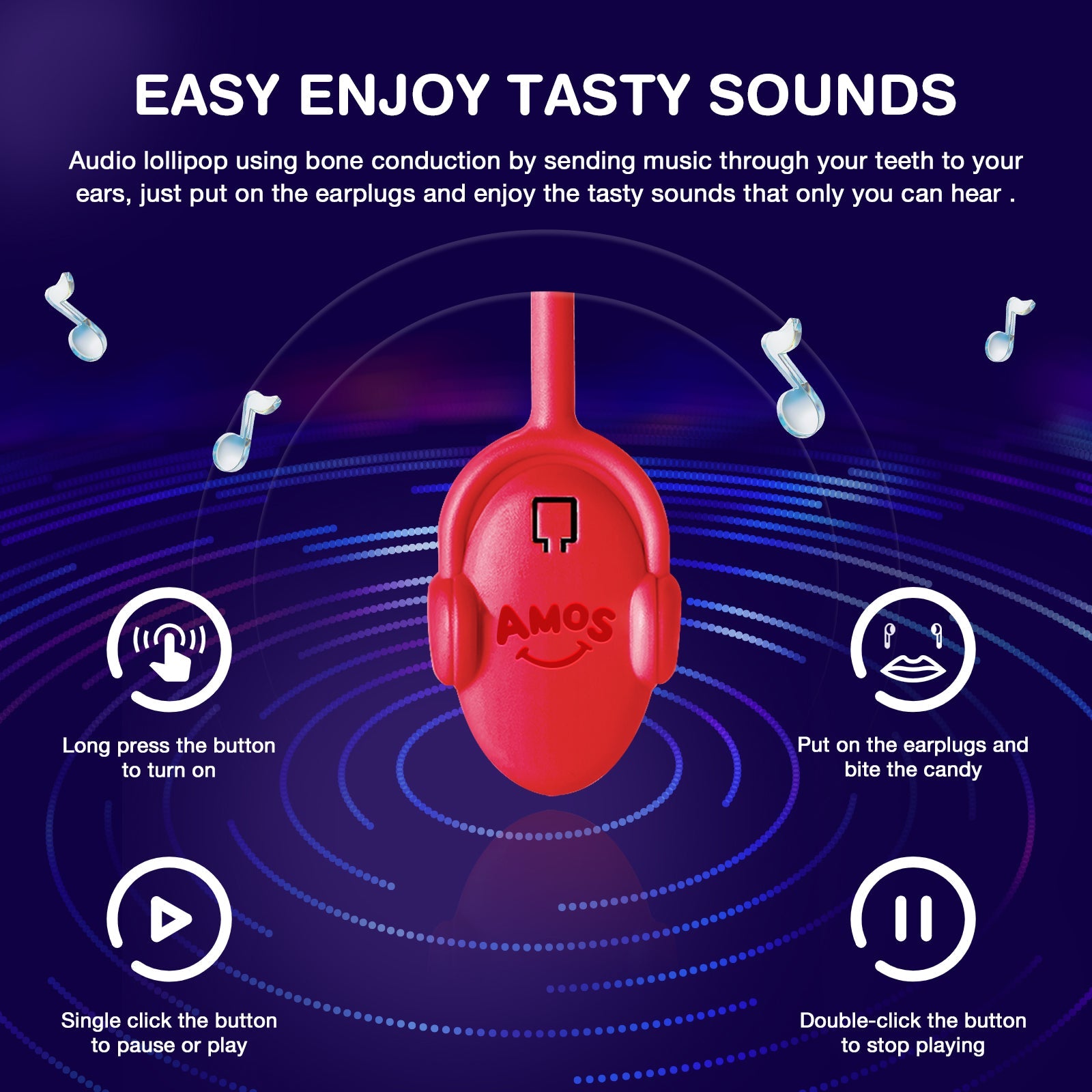 TastySounds - Music Lollipop 2 Flavor-Mix