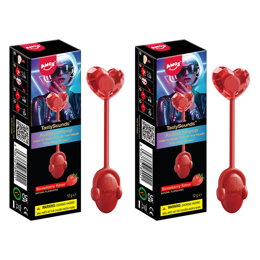 TastySounds - Music Lollipop Strawberry Flavor