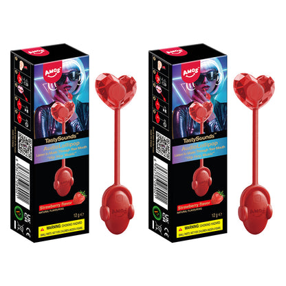 TastySounds - Music Lollipop Strawberry Flavor