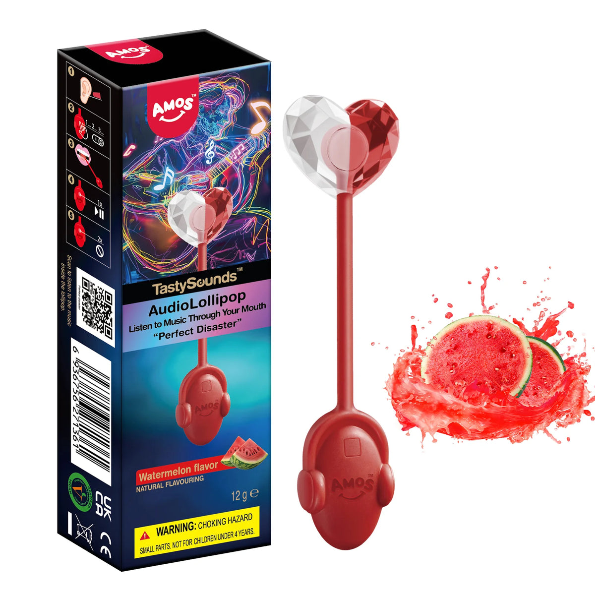 TastySounds - Music Lollipop Watermelon Flavor